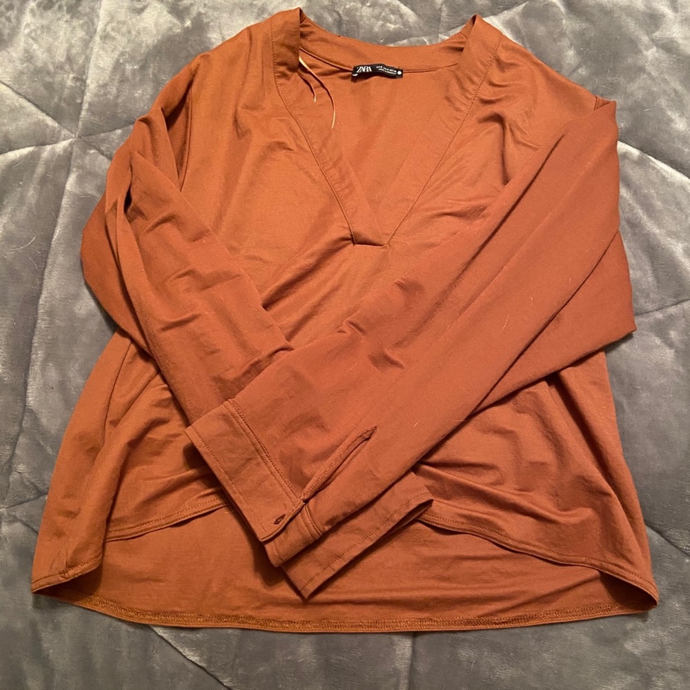 Loose fitting blouse
